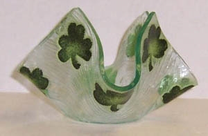 Shamrock Small Candleholder